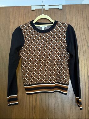 Nine West (Kohl’s) Geometric Knit Sweater